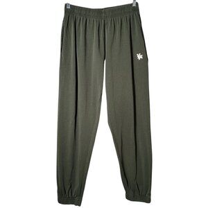 YoungLA Mens Green 231 Pump Cover Joggers Large Workout Gym
